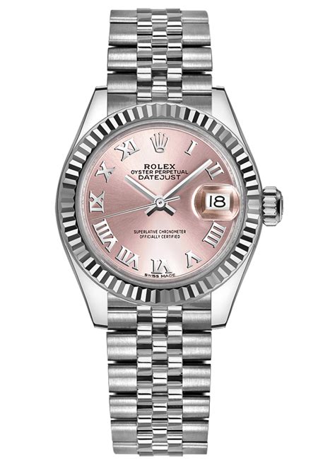 rolex lady datejust in oystersteel